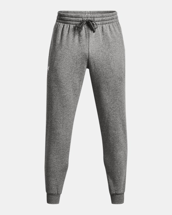 Pantalones de Entrenamiento UA Rival Fleece para Hombre, Gray, pdpMainDesktop image number 4